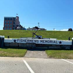 Rockland harbor park, the last 2 times we were here this area was filled with people