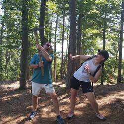 Blödsinn im Wald 😅