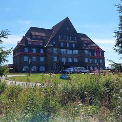 Hotel Sachsenbaude, schicker Laden!