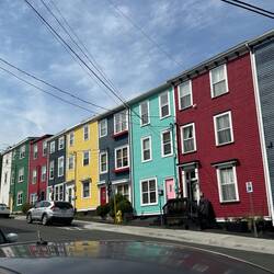 One of my favourite stretches of Jelly Bean houses.
