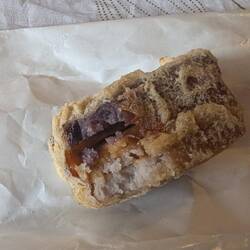 Next day, some sort of fried yummy thing Lili bought me back for breakfast