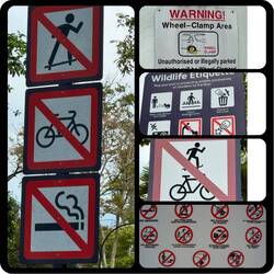 Verbote in Singapur - kleine Auswahl 😅