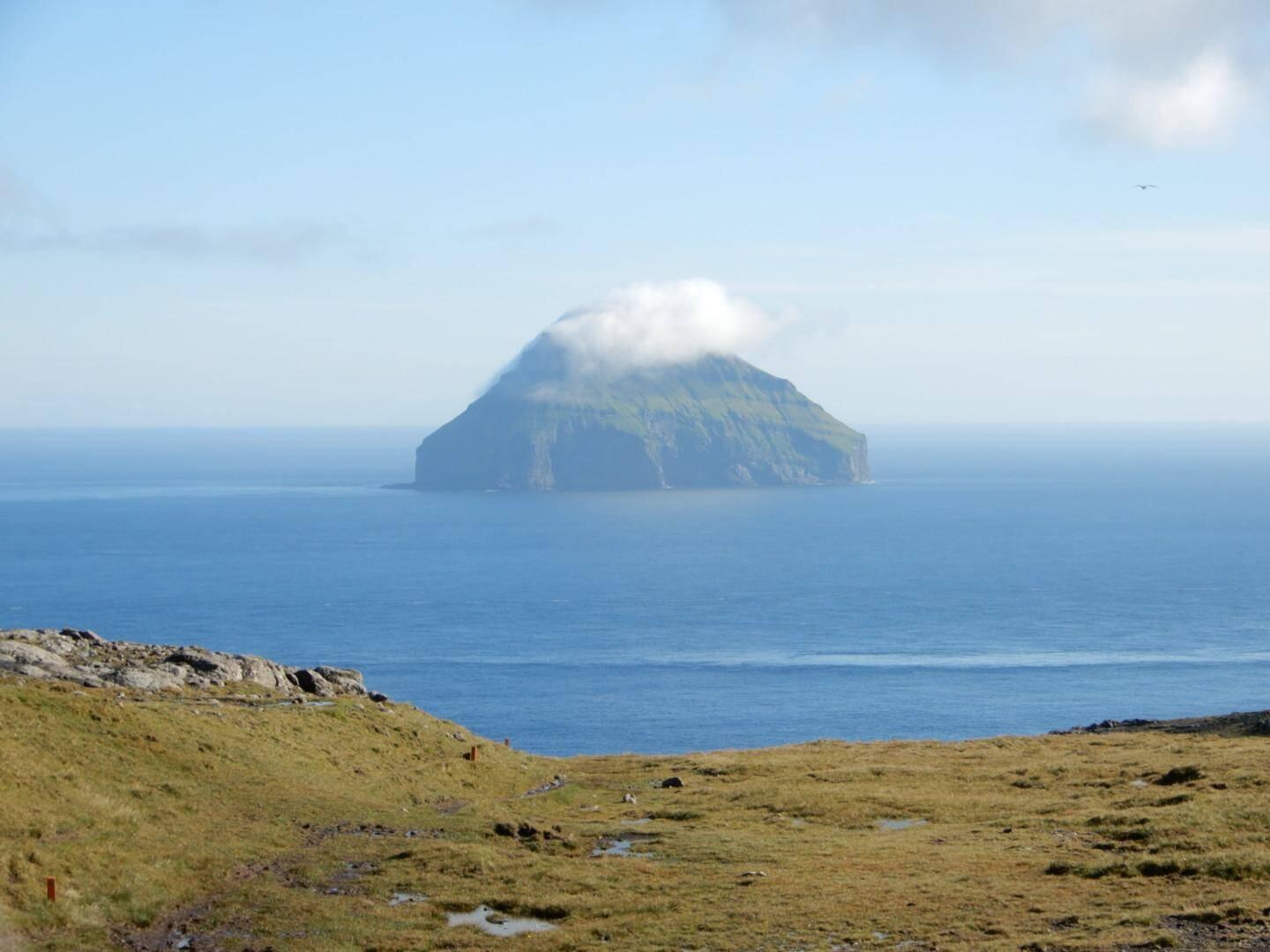 Die Insel Ravan ist kein Vulkan sondern nur vom Wasser bearbeitet