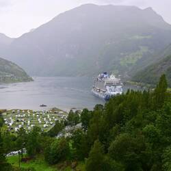 View from the Fjord Centre