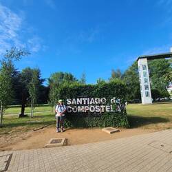 I made it to the city ...