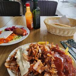 Finally, supper time. I was so hungry because I didn't have lunch! Leftovers for tomorrow!