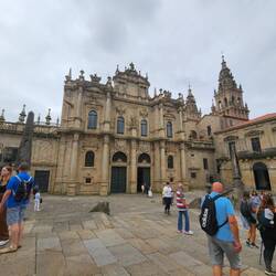 Immaculate Conception Square: one of the entrances to the cathedral