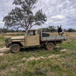 Der berühmte Ute ohne Bremse