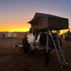 Nach dem Rodeo reisen viele Schausteller schnell ab und es wird ruhiger.