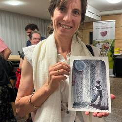 Glückliche Käuferin