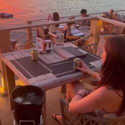 Herrliche Aussicht (teuerstes Bier Thailands)