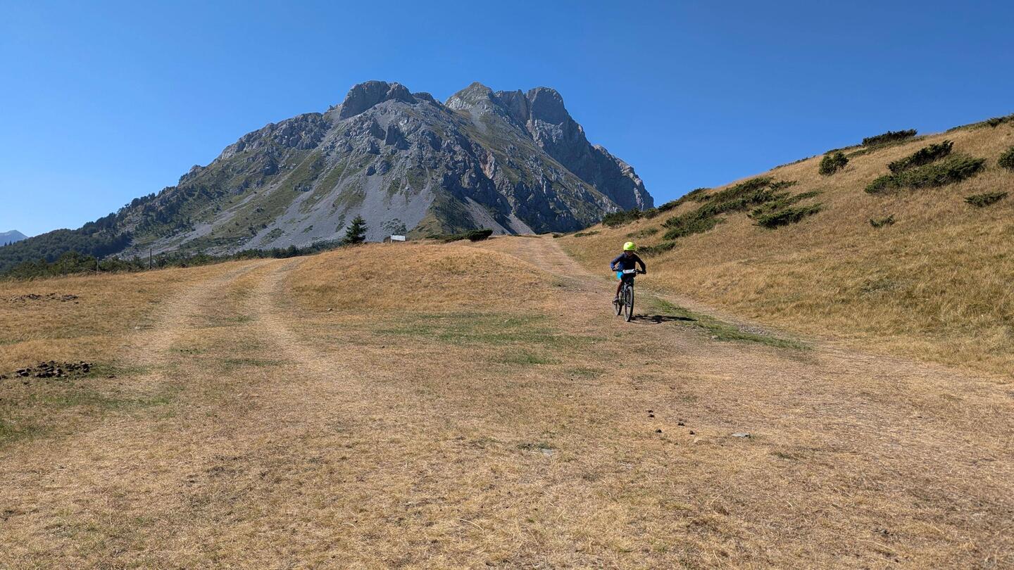 Warming up for the climb