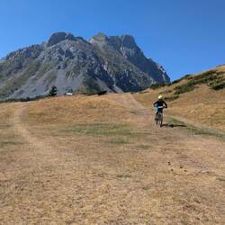 Warming up for the climb