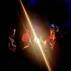 Am Abend lassen wir noch die letzten Tage Revue passieren ✨