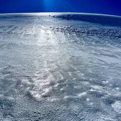 Gerade rechtzeitig bevor der Schnee nass und rutschig wird.