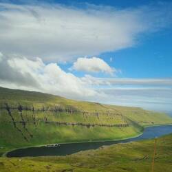 Also lots of deep valleys and water