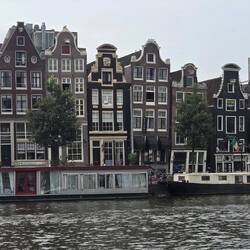 Dancing houses because they're so crooked