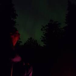 Campfire und Polarlichter, was will man mehr?