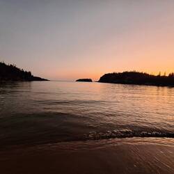 Sehr beruhigend diese Aussicht