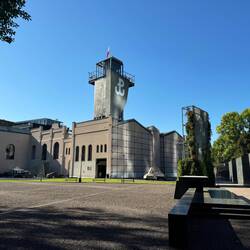 Watchtower replica at the uprising museum