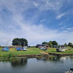The Avon is still quite wide here and we passed a few sailing clubs like this one