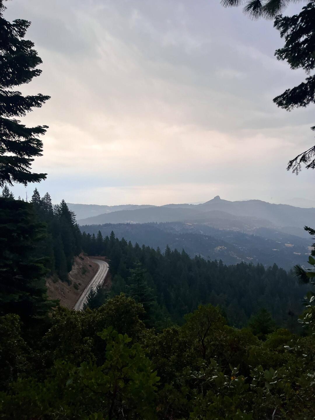 Oregon begrüßt uns mit einem regnerischer Morgen