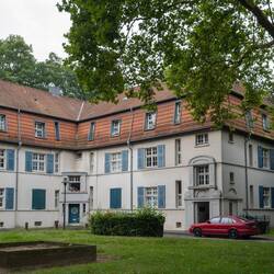 Häuser mit Innenhof in der Siedlung Flöz Dickebank