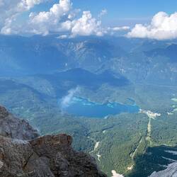 Blick auf den Eibsee