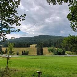 Blick zurück zum Auersberg!
