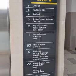 We got lost in this mall, 6 floors before level 1!