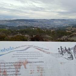 Bombala lookout. It was a contender for Australian Capital! Canberra won