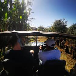 Ging es mit dem Jeep von unserem Host.. 🚙