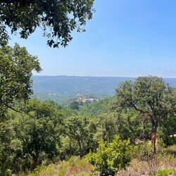 View from above our farmstay
