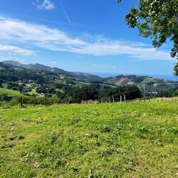 La vue depuis l'auberge