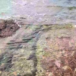 That water, that sea bed 🔵🌊🫧😍