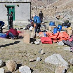 abbau um weiterzuziehen