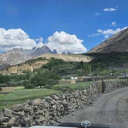 In Shimshal angekommen