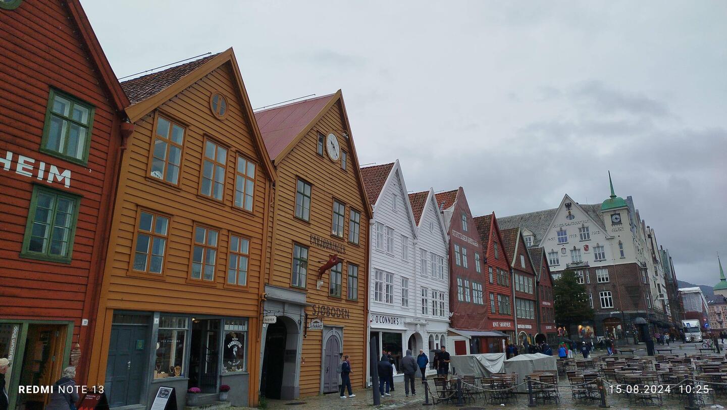 Unesco Weltkulturerbe Hanseviertel Bryggen