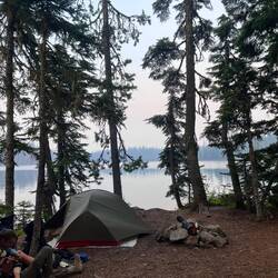 Unser Camp am Charlton Lake