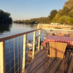 Jetzt geht es zum Abendessen