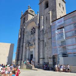 Porto Cathedral- this is our start point on Saturday