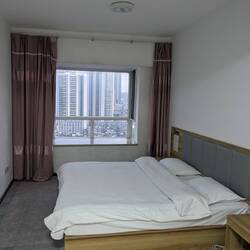 My hotel room for my first night in China.