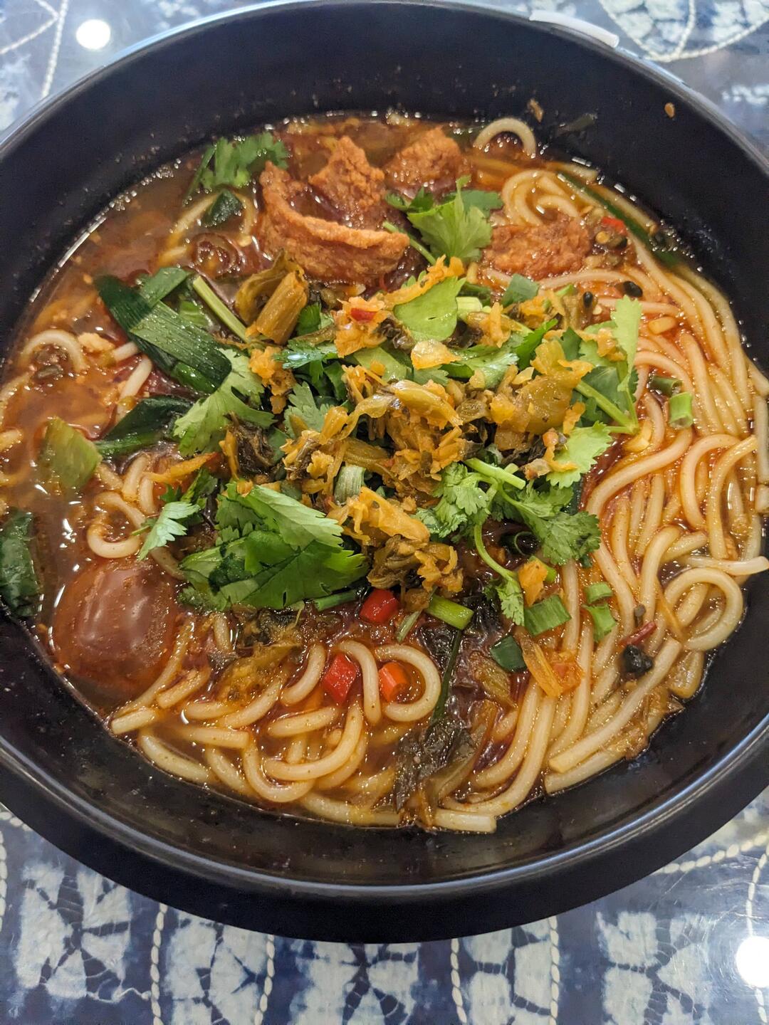 I accidentally had some Japanese ramen for breakfast 🍜😅