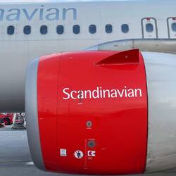 HH - der Pilot hat die Verspätung wieder aufgeholt. Danke, SAS