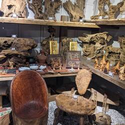 More crafted wood.