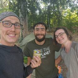 Roro und Mymie aus Frankreich auf dem Weg in die Mongolei.
