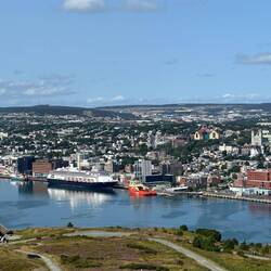 Another cruise ship is in port today.