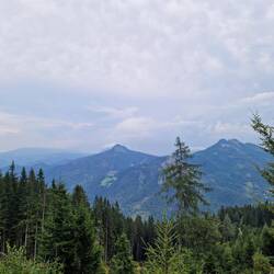 Unterwegs immer wieder tolle Aussichten.