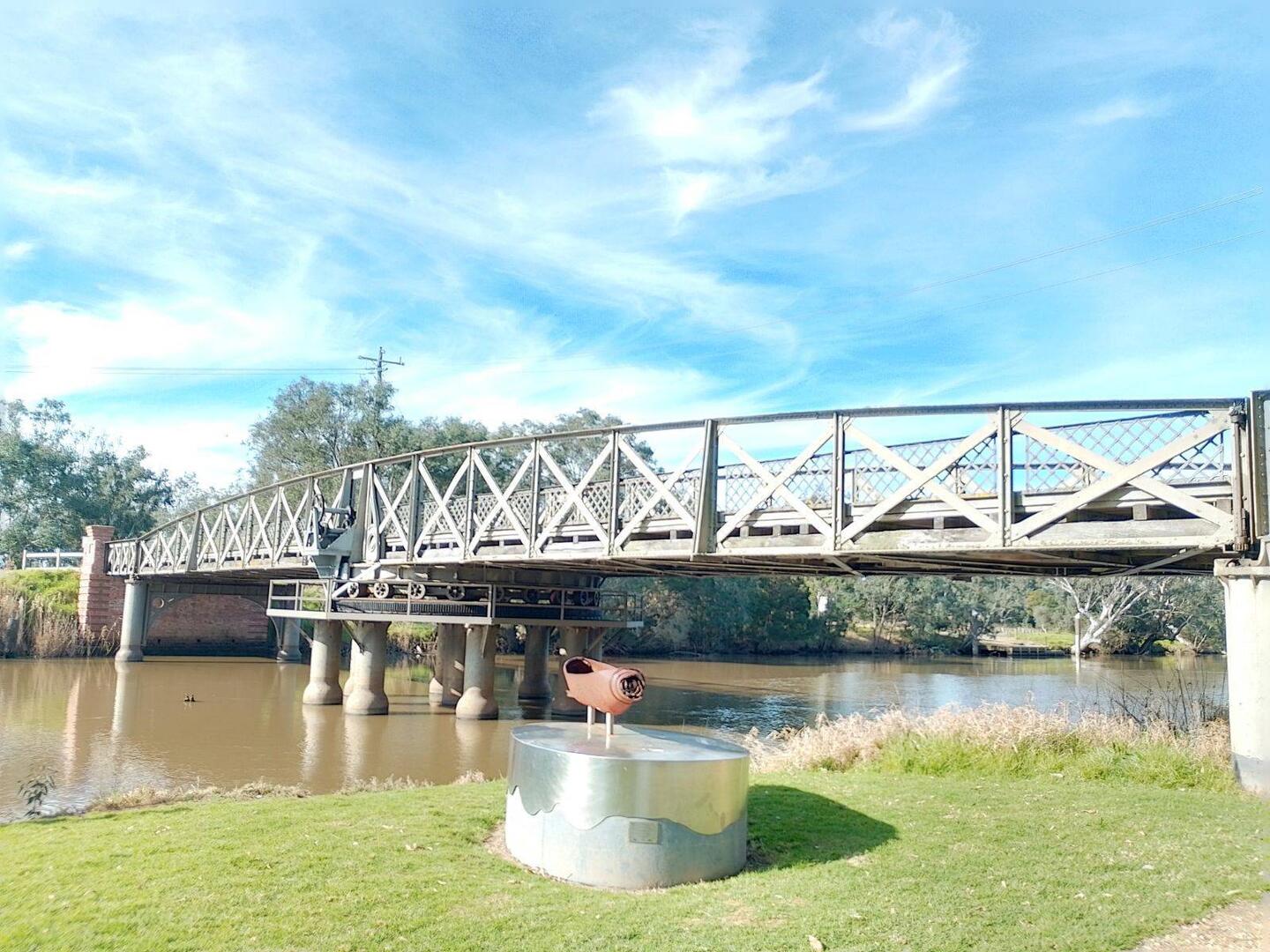 Swing bridge near Sale