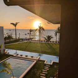 We had a pool in front of our room.